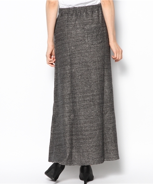 GLOBAL WORK（グローバルワーク）の「【GLOBAL WORK】セッケツマキシスカート/531975（スカート・レディース・グレー/グリーン/グレー系その他・MEDIUM/LARGE/SMALL）」の5枚目の写真