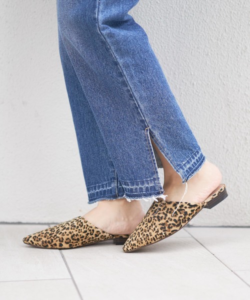 DISCOAT（ディスコート）の「フラットミュールサンダル（サンダル・レディース・ブラック/ブラウン/ベージュ・MEDIUM/LARGE）」の3枚目の写真