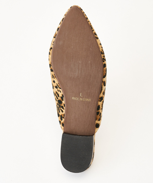 DISCOAT（ディスコート）の「フラットミュールサンダル（サンダル・レディース・ブラック/ブラウン/ベージュ・MEDIUM/LARGE）」の8枚目の写真