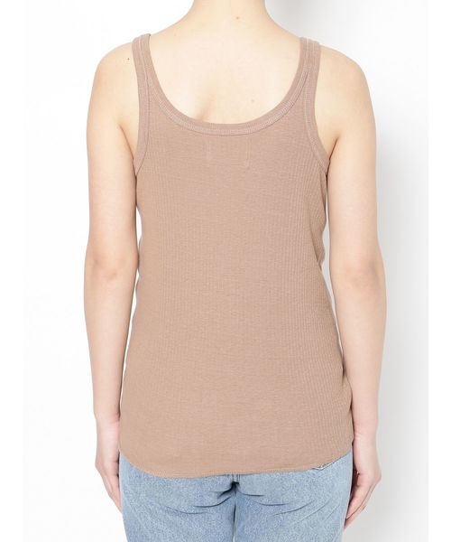 Ungrid（アングリッド）の「ランダムテレコタンクトップ（タンクトップ・レディース・ライトグレー/ブラック/オフホワイト/モカ・FREE）」の10枚目の写真