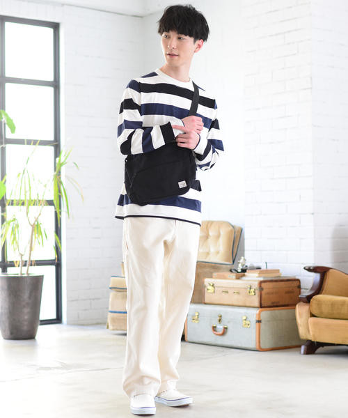 coen（コーエン）の「【GO OUT6月号掲載】ワイドペインターパンツ（その他パンツ・メンズ・ベージュ/オフホワイト・SMALL/MEDIUM/LARGE/X-LARGE）」の16枚目の写真