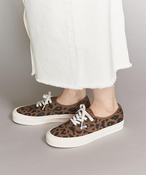 レ！　VANS アナハイムファクトリー　オーセンティック　レオパード VANS Authentic 44 Dx 