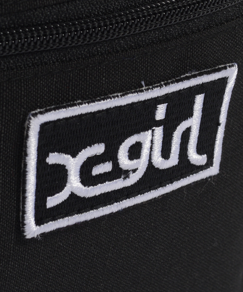 X-girl（エックスガール）の「ADVENTURE MINI SHOULDER BAG（ショルダーバッグ・レディース・ブラック/レッド/パープル/グリーン・ONE SIZE）」の11枚目の写真