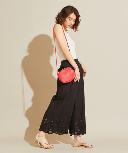 未使用　UNITED ARROWS スカラップレース パンツ　ネイビー UNITED ARROWS（ユナイテッドアローズ）の「スカラップレース