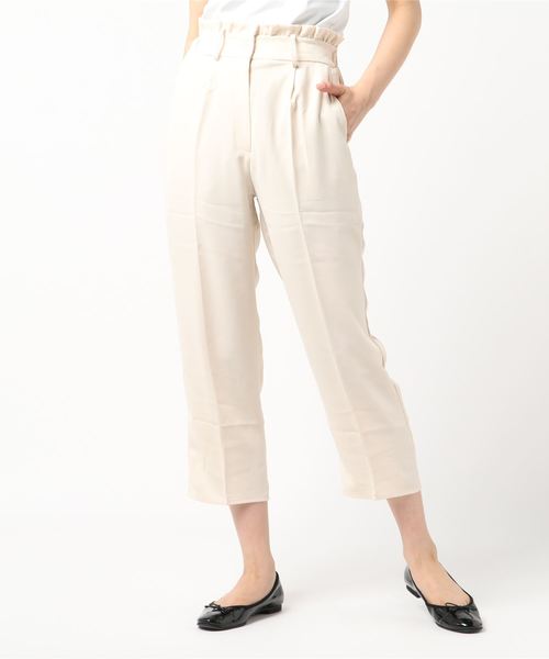 flower（フラワー）の「スローフリルパンツ（その他パンツ・レディース・ベージュ/アイボリー/ピンク・FREE）」の8枚目の写真