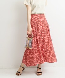 IENA | フェザープリントスカート◆(スカート)