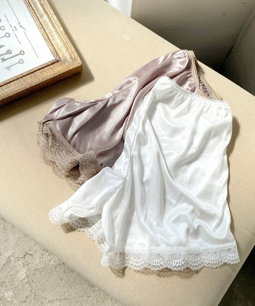 Crisp（クリスプ）の「ペチパンツ（その他パンツ・レディース・ホワイト/ベージュ・FREE）」の8枚目の写真