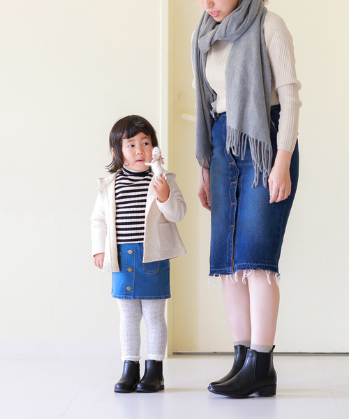 menue（メヌエ）の「ユニセックス キッズ サイドゴアショートブーツ（ブーツ・キッズ・ブラック/ダークブラウン/アッシュブラウン/キャメル・15.0cm/16.0cm/17.0cm/18.0cm/19.0cm/20.0cm/21.0cm）」の13枚目の写真