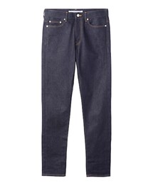 RIGID DENIM TAPERED PANTS
