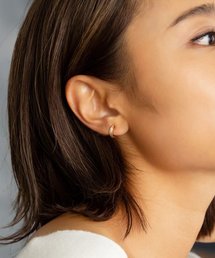 colleca la（コレカラ）の「miniループフィット・ブレイズフープイヤリング（イヤリング）」