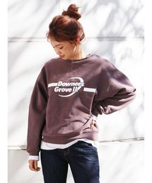 Ungrid | グラフィックプリントスウェット(スウェット)