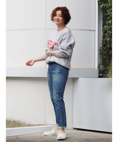 Ungrid（アングリッド）の「グラフィックプリントスウェット（スウェット・レディース・ライトグレー/パープル/オフホワイト・FREE）」の14枚目の写真