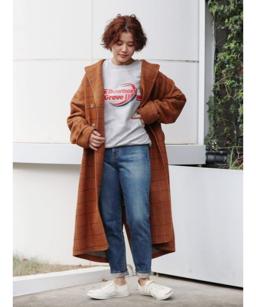 Ungrid（アングリッド）の「グラフィックプリントスウェット（スウェット・レディース・ライトグレー/パープル/オフホワイト・FREE）」の18枚目の写真