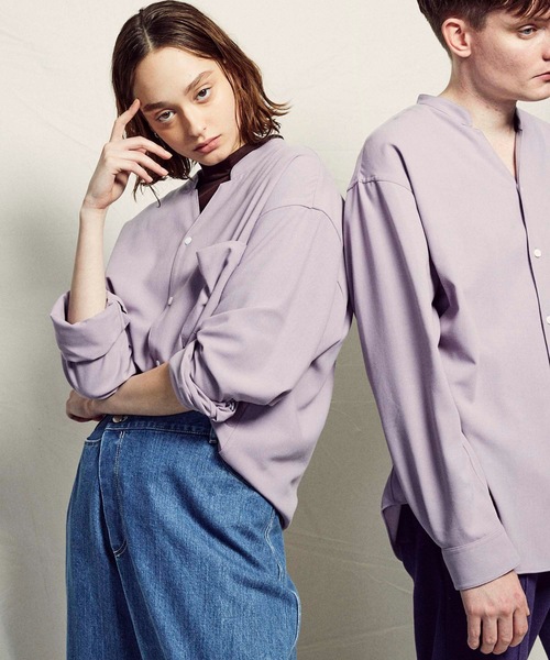 MAISON SPECIALブラウス 新品未使用 UNISEX》【LIMITED EDITION】Prime-Over Shirt/プライムオーバー