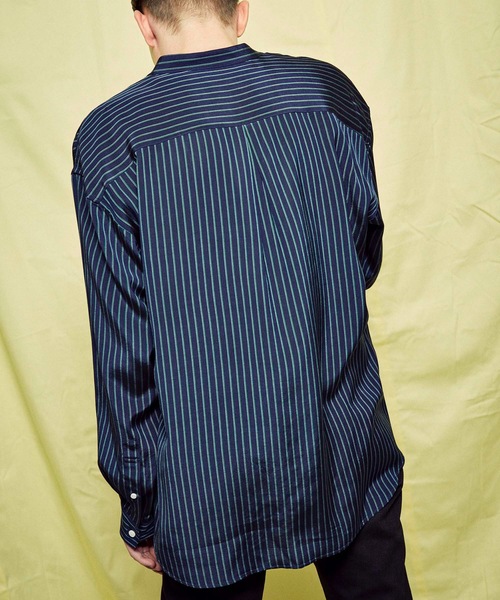 メゾンスペシャル ブラウス UNISEX》Prime-Over 2WAY Zip Shirt/プライムオーバー2ウェイ