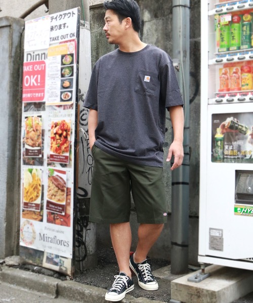 Dickies(ディッキーズ)の「Dickies/ディッキーズ US42283,FQ チノショーツ/ハーフパンツ(チノパンツ・メンズ・イエロー/レッド/グリーン/ブルー/ダークブラウン/オレンジ/ブラック/サンドベージュ・30inch/34inch/36inch/32inch/28inch/30 inch)」の18枚目の写真