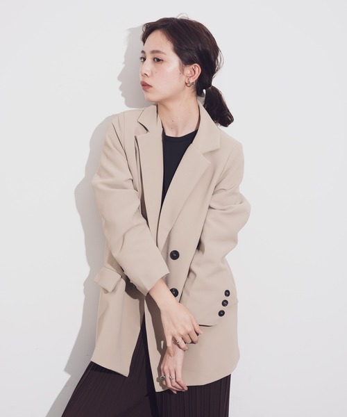 美品　Acne Studious ダブル　テーラードジャケット　ベルト付き Aunt Marie's（アントマリーズ）の「AUNT MARIE'S ベルト付きダブル