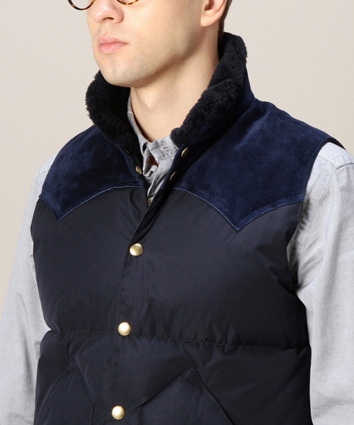 ロッキーマウンテン　×ビューティー&ユース　ユナイテッドアローズ　ダウンベスト BEAUTY&YOUTH UNITED ARROWS（ビューティーアンドユースユナイテッド