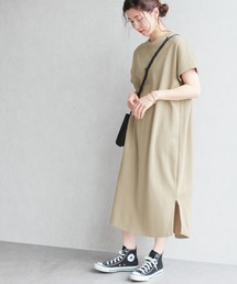 reca | 【zozotown限定】バックタック Vネックワッフル ワンピース(ワンピース)
