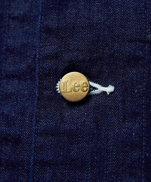 Lee(リー)の「【Lee】デニムワークジャケット(カバーオール・メンズ・ネイビー/ダークインディゴブルー/キナリ・M/L)」の13枚目の写真
