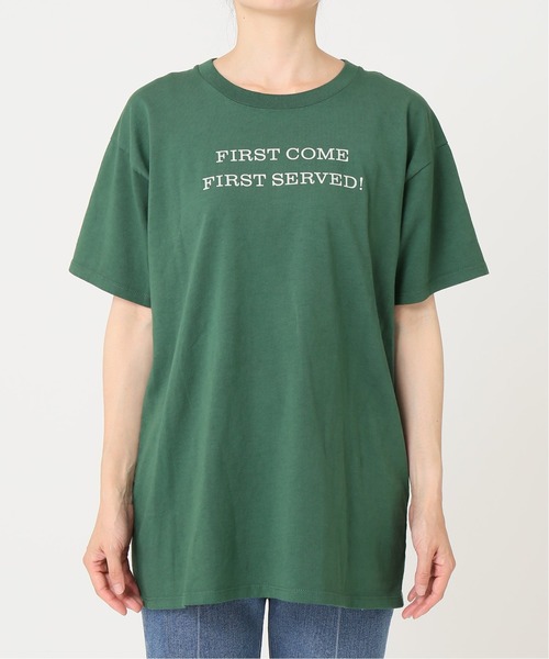 CALUXキャラクス　FIRST COME FIRST SERVED Tシャツ Deuxieme Classe（ドゥーズィエムクラス）の「【CALUX
