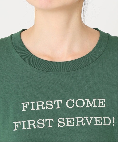 CALUXキャラクス　FIRST COME FIRST SERVED Tシャツ Deuxieme Classe（ドゥーズィエムクラス）の「【CALUX