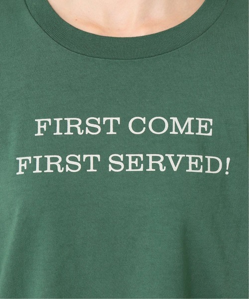 CALUXキャラクス　FIRST COME FIRST SERVED Tシャツ Deuxieme Classe（ドゥーズィエムクラス）の「【CALUX