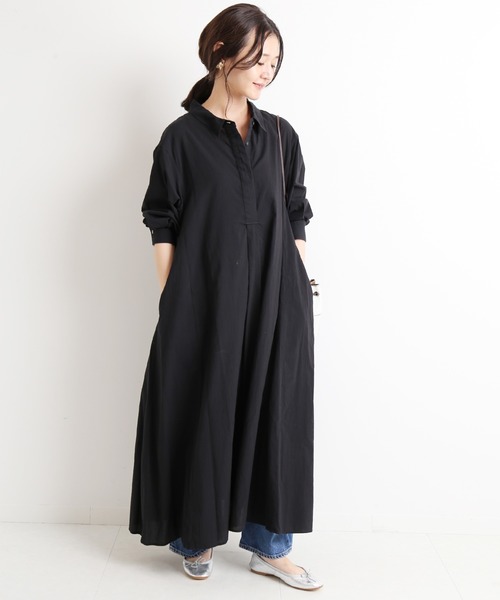 激安直営店 の セール 手洗い可能 手洗い可能 Slobe ロングシャツドレス Iena スローブイエナ のファッション をセール価格で購入できます Iena シャツワンピース Slobe シャツワンピース