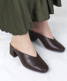 Liberty Doll / 6cmチャンキーヒールミュール(4100) スライドサンダル