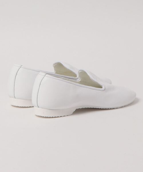 CROWN（クラウン）の「CROWN/JAZZ SLIPPER/WHITE（バレエシューズ・レディース・ホワイト・UK5/UK8/UK7/UK3/UK4/UK6）」の2枚目の写真