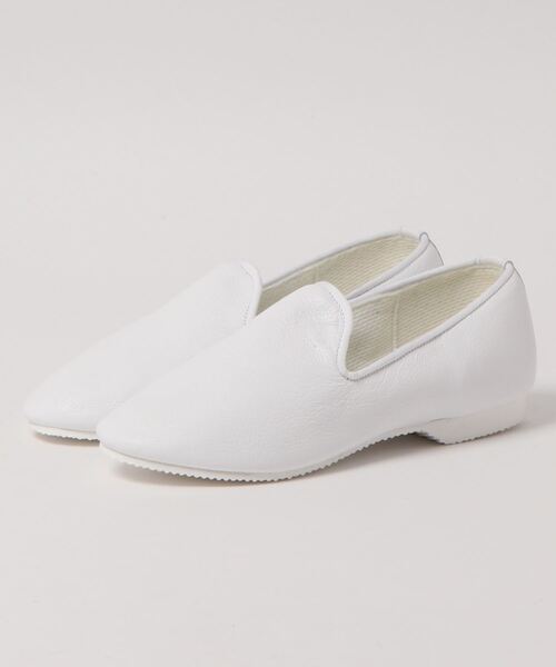 CROWN（クラウン）の「CROWN/JAZZ SLIPPER/WHITE（バレエシューズ・レディース・ホワイト・UK5/UK8/UK7/UK3/UK4/UK6）」の4枚目の写真