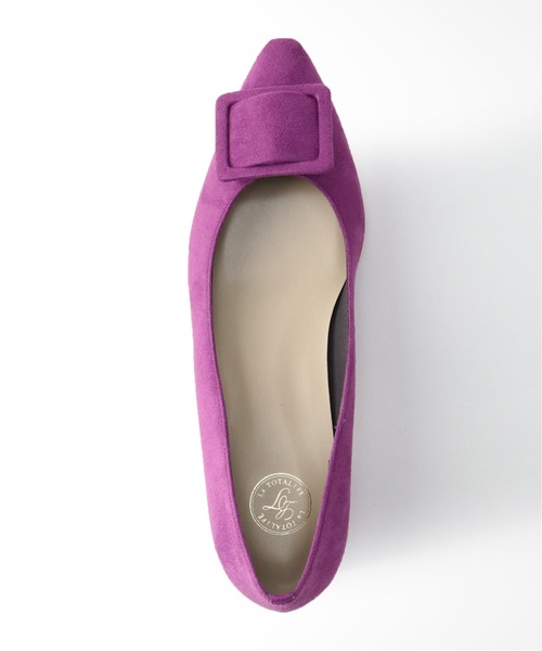 La TOTALITE（ラトータリテ）の「LA TOTALITE バックルフラップポインテッドパンプス◆（パンプス・レディース・パープル/ブラウン/ベージュ系その他・22.5cm/23.5cm/24.5cm）」の5枚目の写真