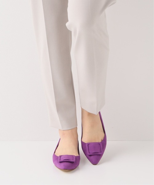 La TOTALITE（ラトータリテ）の「LA TOTALITE バックルフラップポインテッドパンプス◆（パンプス・レディース・パープル/ブラウン/ベージュ系その他・22.5cm/23.5cm/24.5cm）」の11枚目の写真