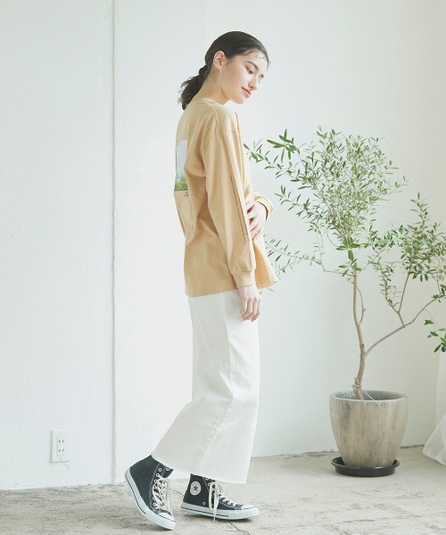 LIPSTAR(リップスター)の「10ozデニムスカート(スカート・レディース・ブルー/オフホワイト・M/S)」の5枚目の写真