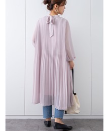 Green Parks | シフォンプリーツワンピース*(ワンピース)