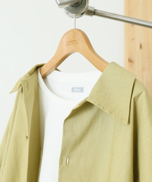 ARMY TWILL（アーミーツイル）の「【ARMY TWILL】relume別注3XL スラブシャツ（シャツ/ブラウス・メンズ・ベージュ/アイボリー/カーキ・XXX-LARGE/LARGE）」の5枚目の写真