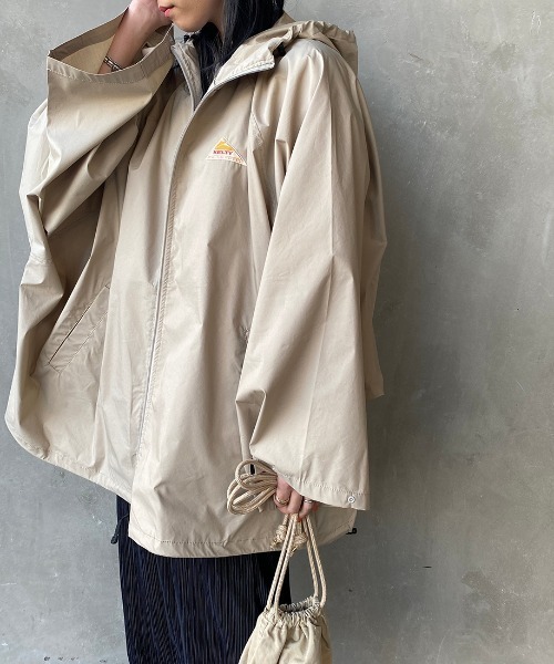 KELTY（ケルティ）の「[KELTY/ケルティ] ランブラーポンチョ（その他アウター・レディース・ベージュ/ネイビー・M）」の21枚目の写真