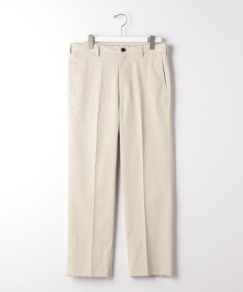 green label relaxing(グリーンレーベルリラクシング)の「< 機能 / 吸水速乾・ストレッチ > CM ドライストレッチ ツイル クリース ストレート パンツ(その他パンツ・メンズ・ナチュラル/モカ/ネイビー・SMALL/MEDIUM/LARGE/X-LARGE)」の18枚目の写真