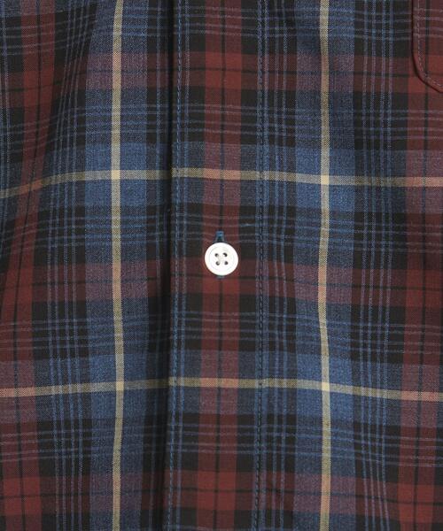 Steven Alan（スティーブンアラン）の「＜Steven Alan＞ RETRO/CHECK REGULAR COLLAR SHORT SLEEVE SHIRT-LOOSE/シャツ（シャツ/ブラウス・メンズ・ロイヤルブルー/グレー・XL/M/S/L）」の5枚目の写真