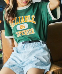 WEGO | WEGO/グラフィックリンガーTシャツ(Tシャツ/カットソー)