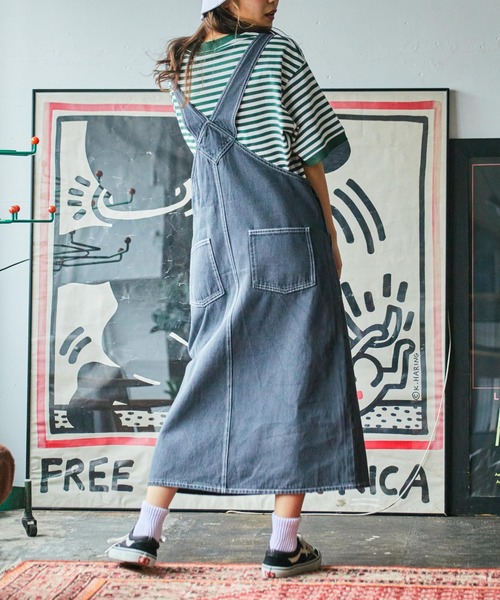 Wego グラフィックリンガーtシャツ
