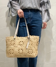 Samantha Thavasa | ラフィア トートバッグ 大サイズ(トートバッグ)