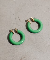 JANESMITH ジェーンスミス / COLOR SMALL HOOP EARRING カラースモールフープピアス / 21WAC-#916L