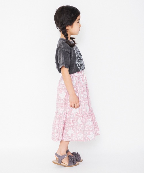 RADCHAP(ラッドチャップ)の「【ペア】プリント裏使いアロハ柄スカート(スカート・キッズ・ピンク/グリーン・L/M/XL/S)」の19枚目の写真