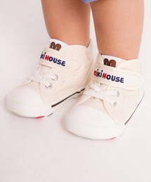 MIKI HOUSE（ミキハウス）の「mロゴセカンドベビーシューズ（スニーカー・キッズ）」