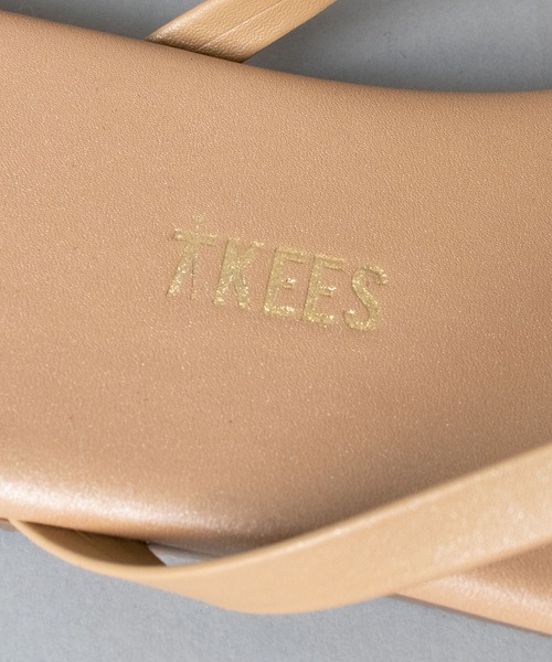 TKEES（ティキーズ）の「【 TKEES / ティキーズ 】 FOUNDATIONS SHIMMER レザービーチサンダル（サンダル・レディース・ベージュ/ダークブラウン/ブラウン・6/7/5/8）」の10枚目の写真