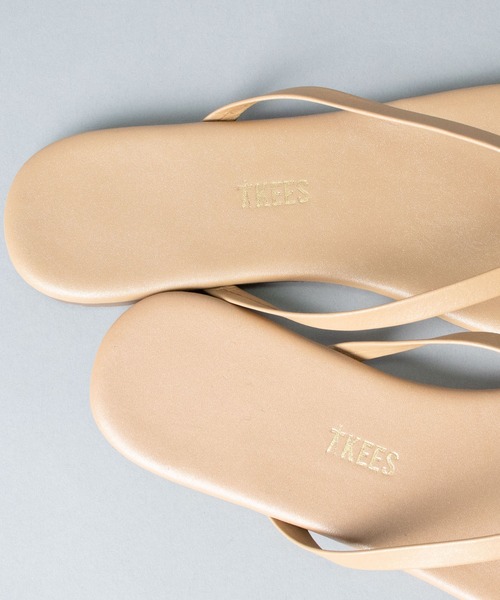 TKEES（ティキーズ）の「【 TKEES / ティキーズ 】 FOUNDATIONS SHIMMER レザービーチサンダル（サンダル・レディース・ベージュ/ダークブラウン/ブラウン・6/7/5/8）」の11枚目の写真