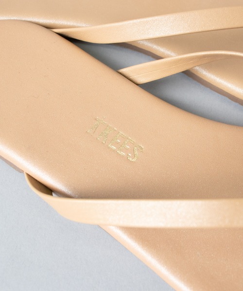 TKEES（ティキーズ）の「【 TKEES / ティキーズ 】 FOUNDATIONS SHIMMER レザービーチサンダル（サンダル・レディース・ベージュ/ダークブラウン/ブラウン・6/7/5/8）」の12枚目の写真