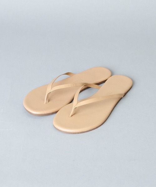 TKEES（ティキーズ）の「【 TKEES / ティキーズ 】 FOUNDATIONS SHIMMER レザービーチサンダル（サンダル・レディース・ベージュ/ダークブラウン/ブラウン・6/7/5/8）」の16枚目の写真