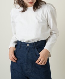 Kastane | パフ7分袖プルオーバー(Tシャツ/カットソー)